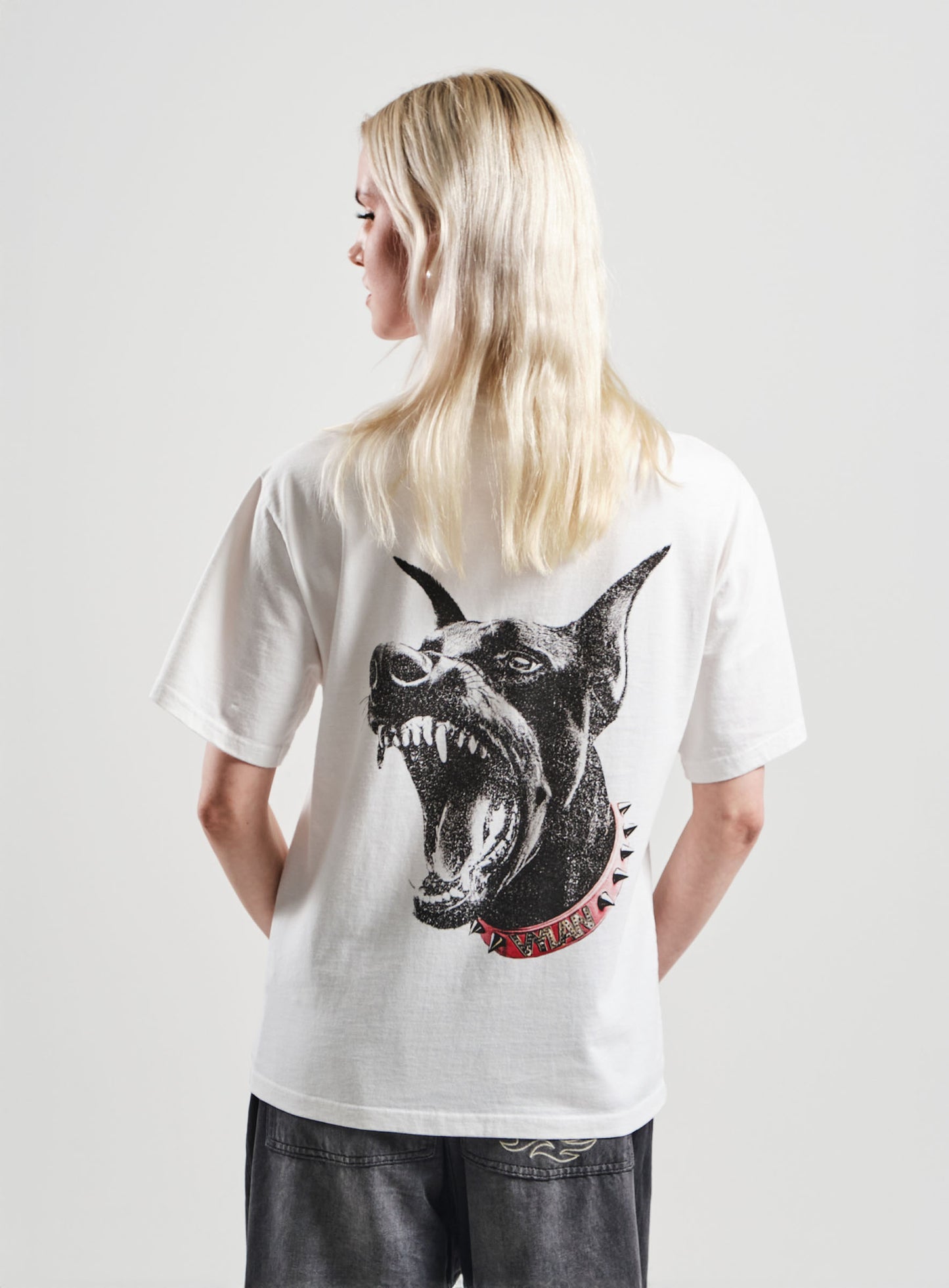 Doberman Tee - White