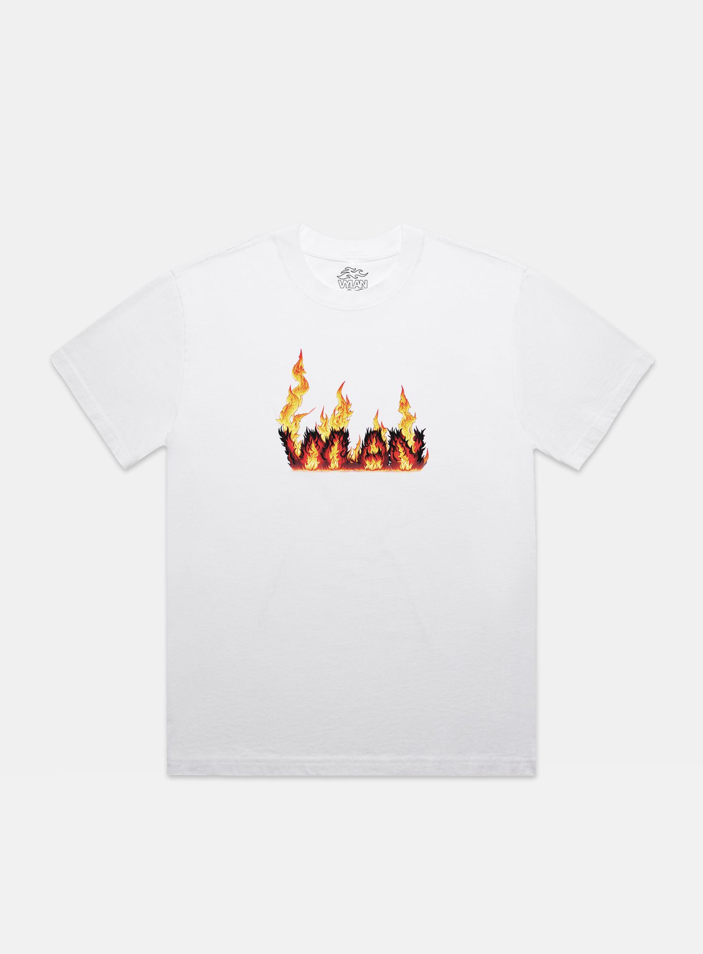 Flame Tee - White