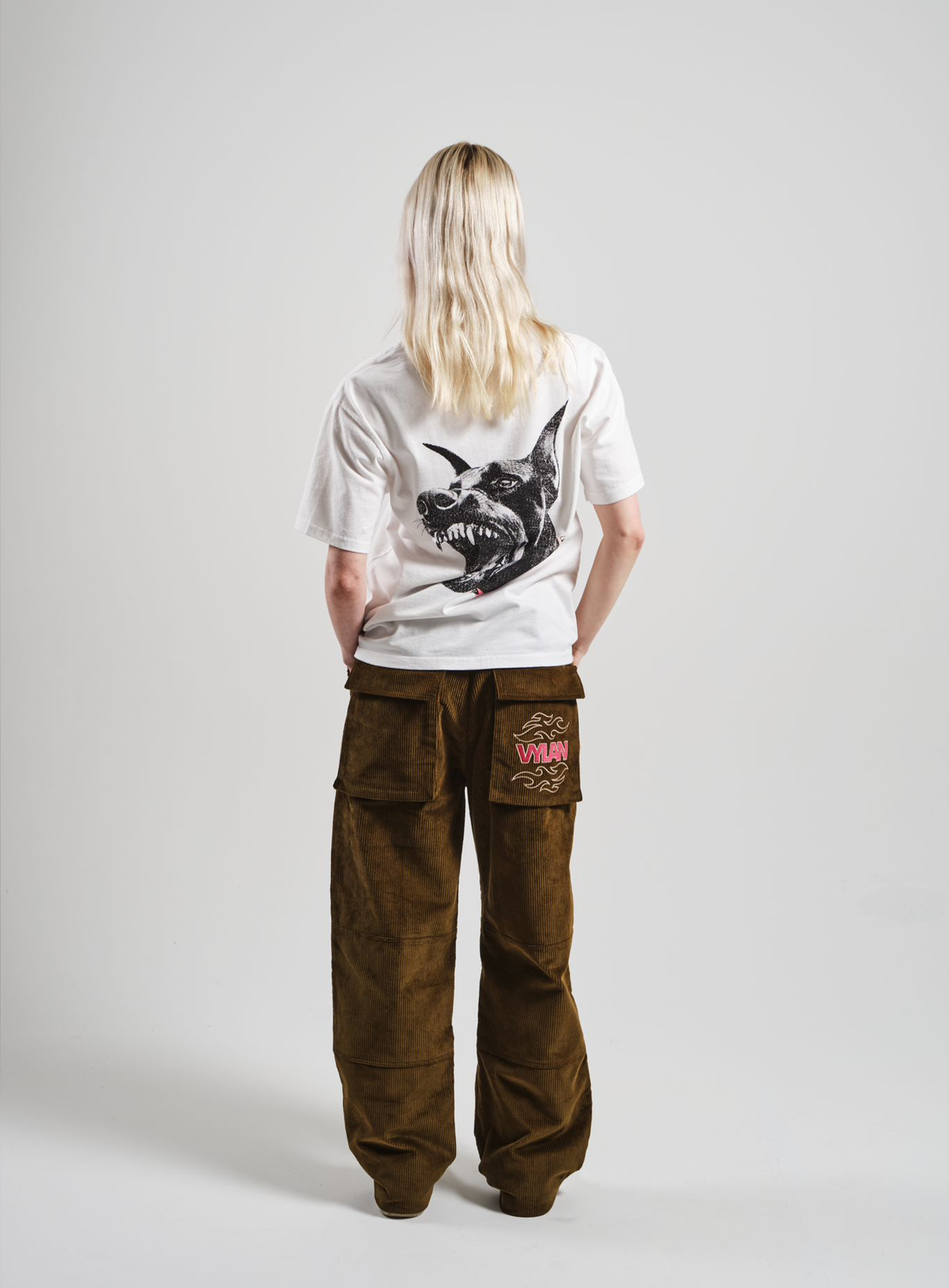 Women's Corduroy Cargo Pants